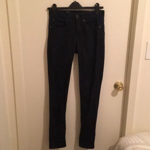 Gap high rise skinny jeans
